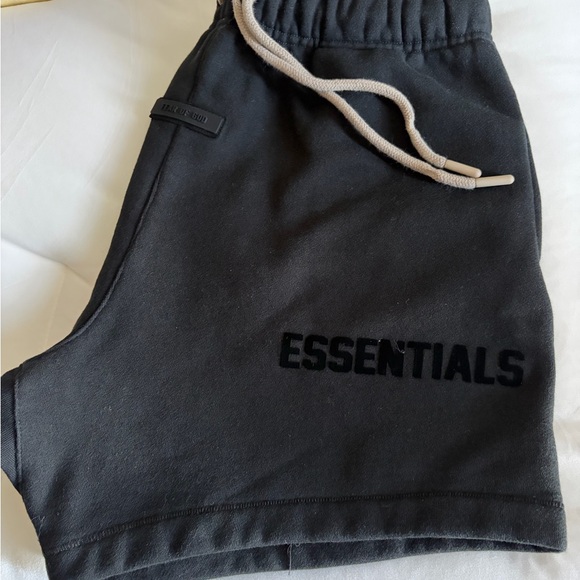 Essentials Women's Black Athletic Shorts - Picture 2 of 2